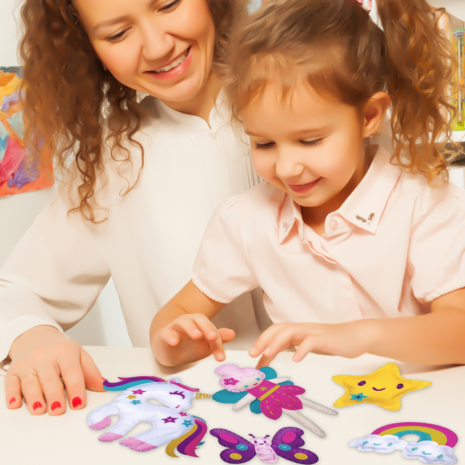 9/8/5Pcs Kids Sewing Kit DIY F - Art Craft For Preschool avis et prix