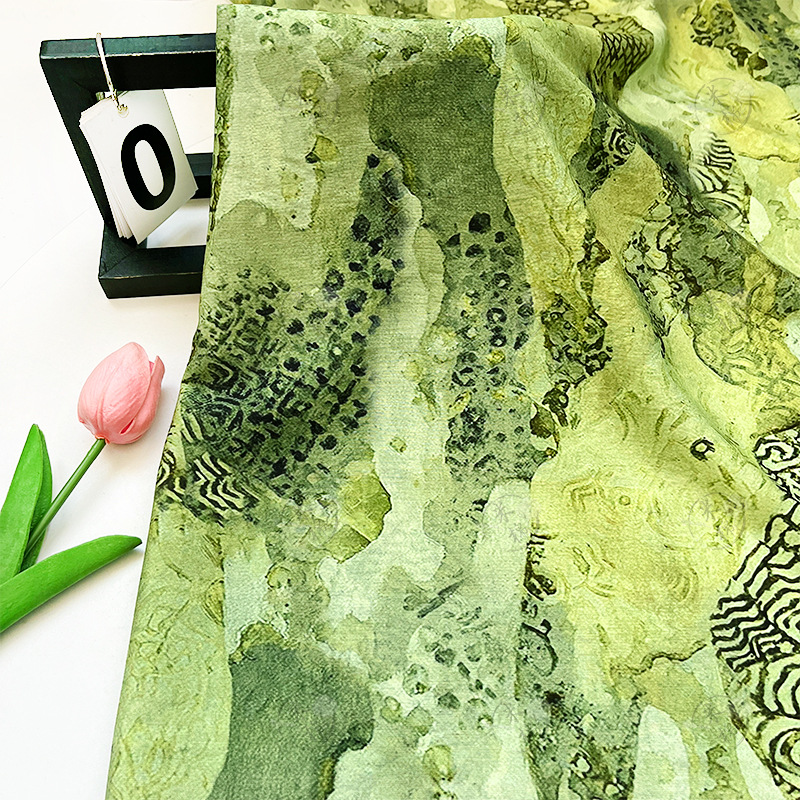 Green ink dyeing oil painting  - Silk Painting Dye avis et prix