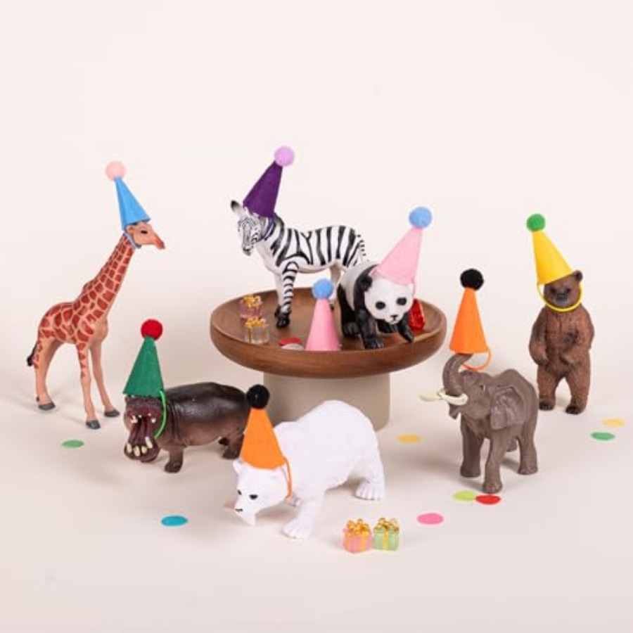 Mini Party Hats for Stuffed An - Dinosaur And Craft avis et prix