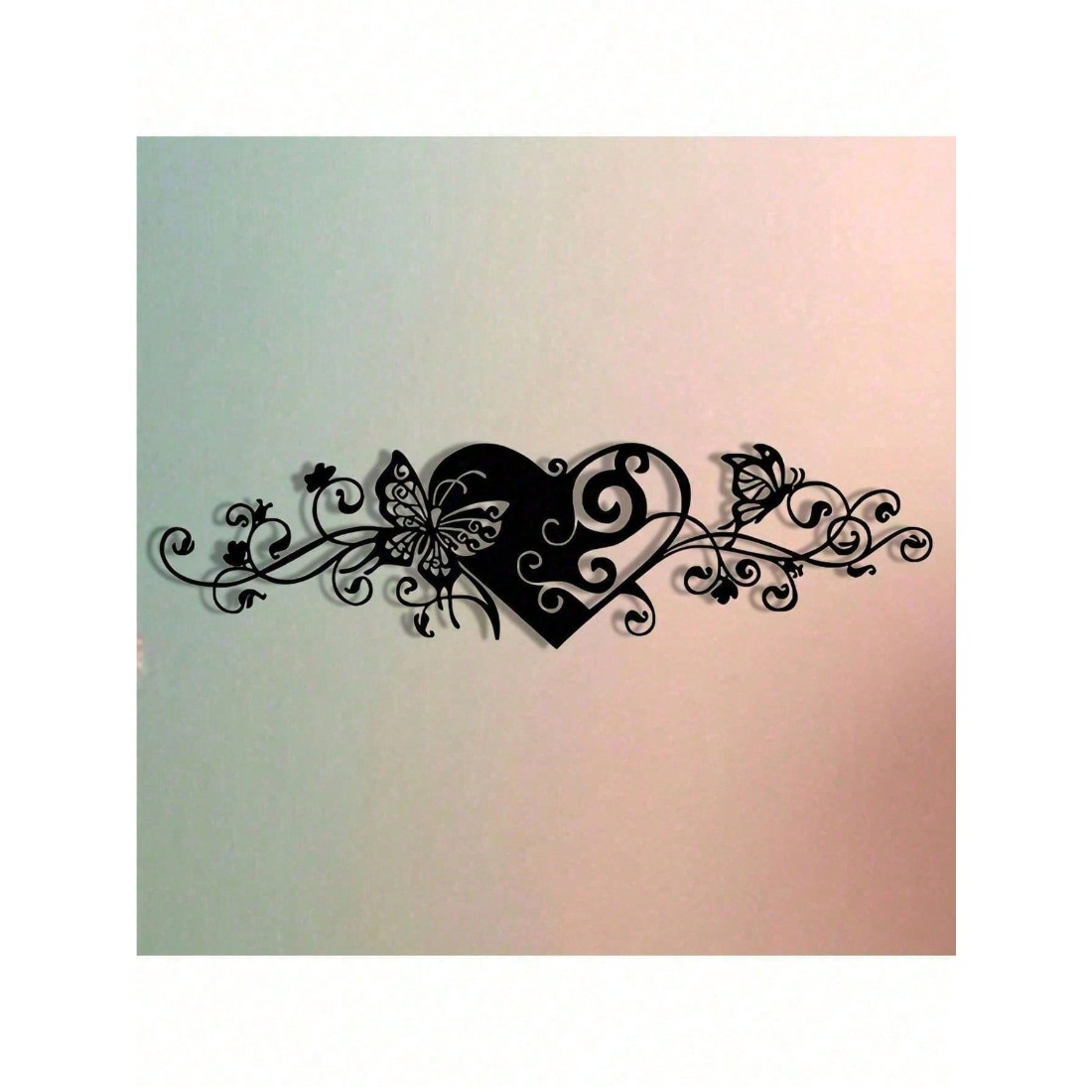 Minimalist 2D Metal Wall Art,  - Art Craft Butterfly avis et prix