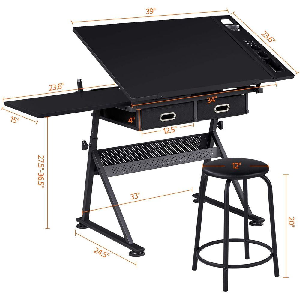 Drafting Table for Artists, He - Art & Craft Be avis et prix