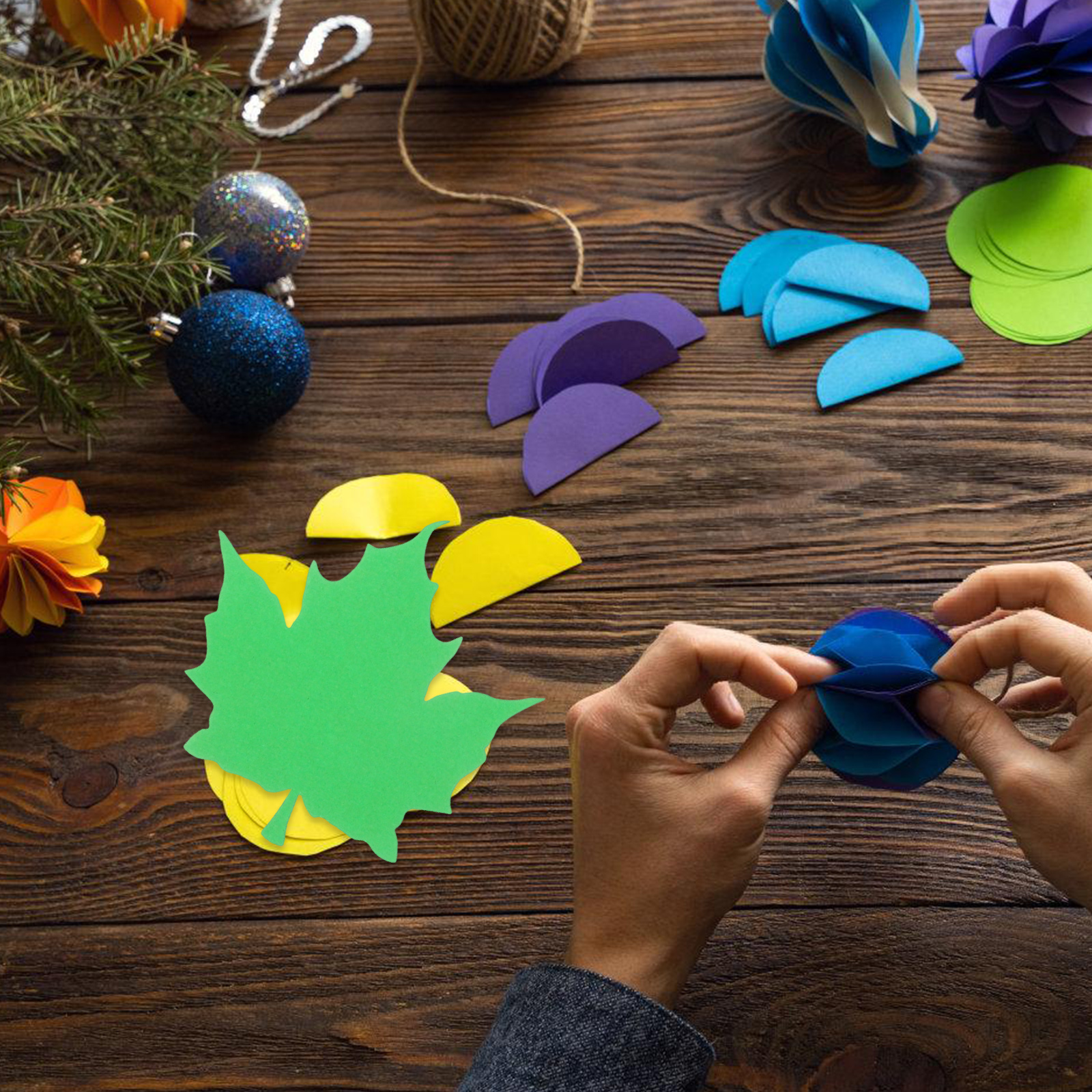 50pcs Maple Leaves Cutout Fall - Art And Craft Autumn avis et prix