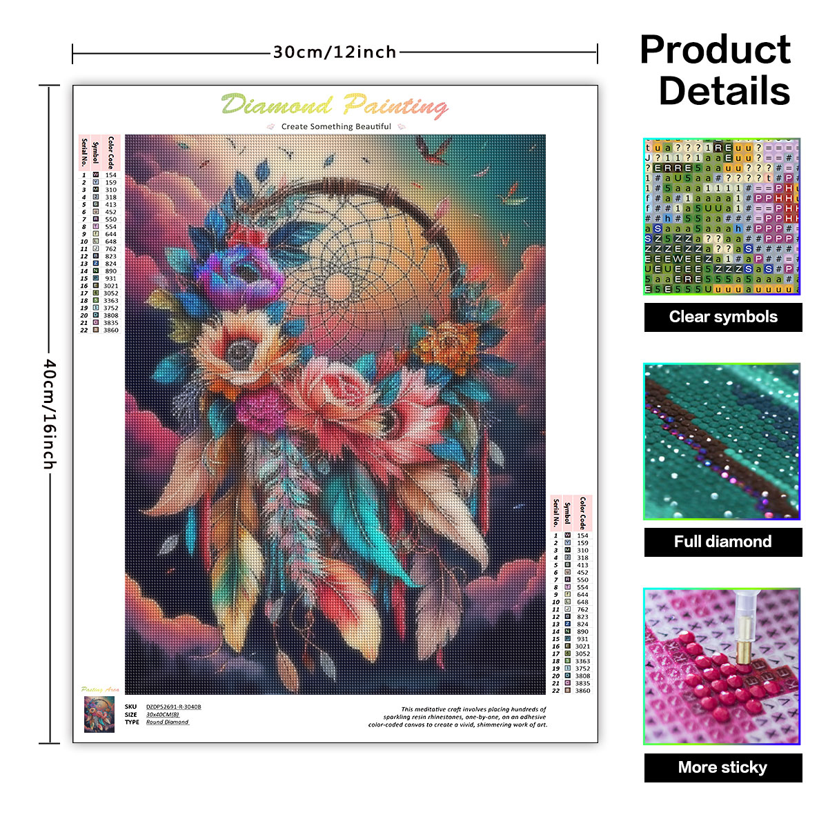 Frameless, Diamond Painting Dr - Art Craft Butterfly avis et prix