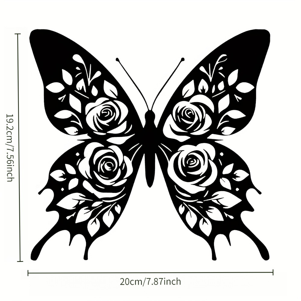 Elegant Black Butterfly Acryli - Art Craft Butterfly avis et prix