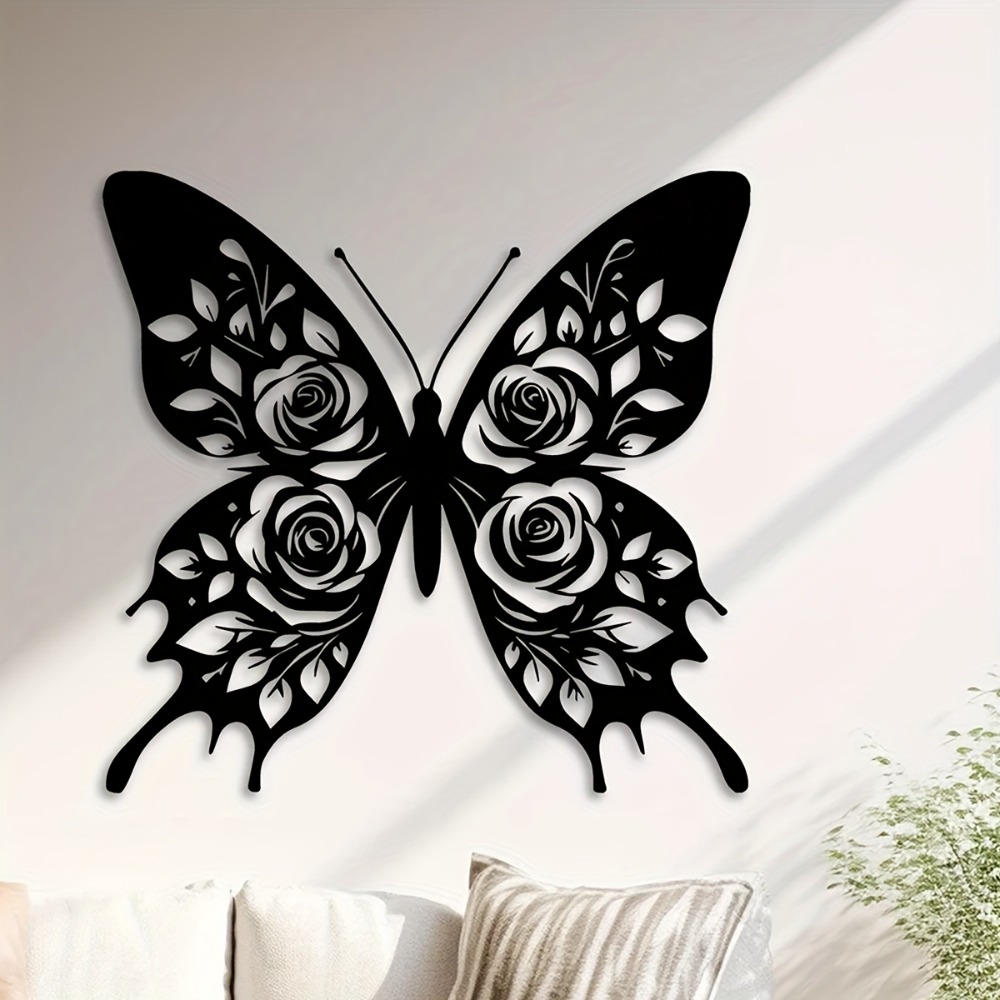 Elegant Black Butterfly Acryli - Art Craft Butterfly avis et prix