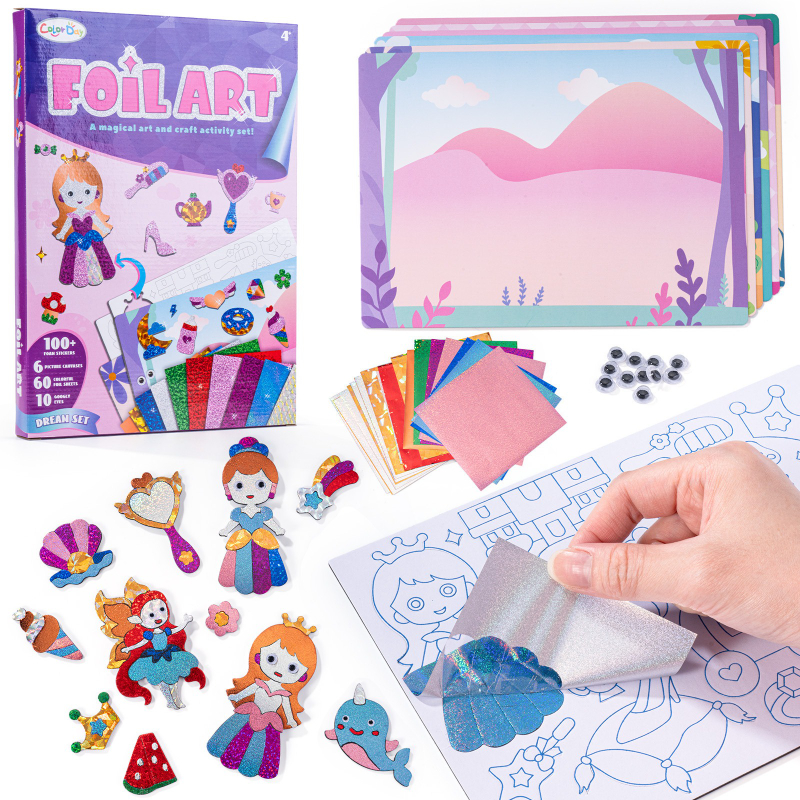 Foil Arts and Crafts for Kids  - Dinosaur And Craft avis et prix
