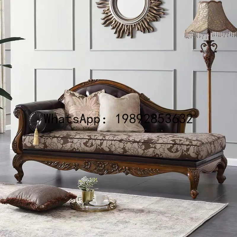 H5.15  all-solid wood sofa lea - Art & Craft Be avis et prix