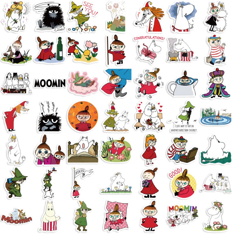 New Moomin Valley 50PCS Sticke - Origami Paper Set avis et prix
