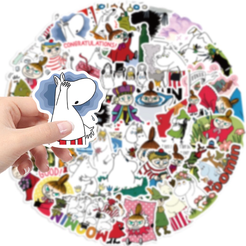 New Moomin Valley 50PCS Sticke - Origami Paper Set avis et prix