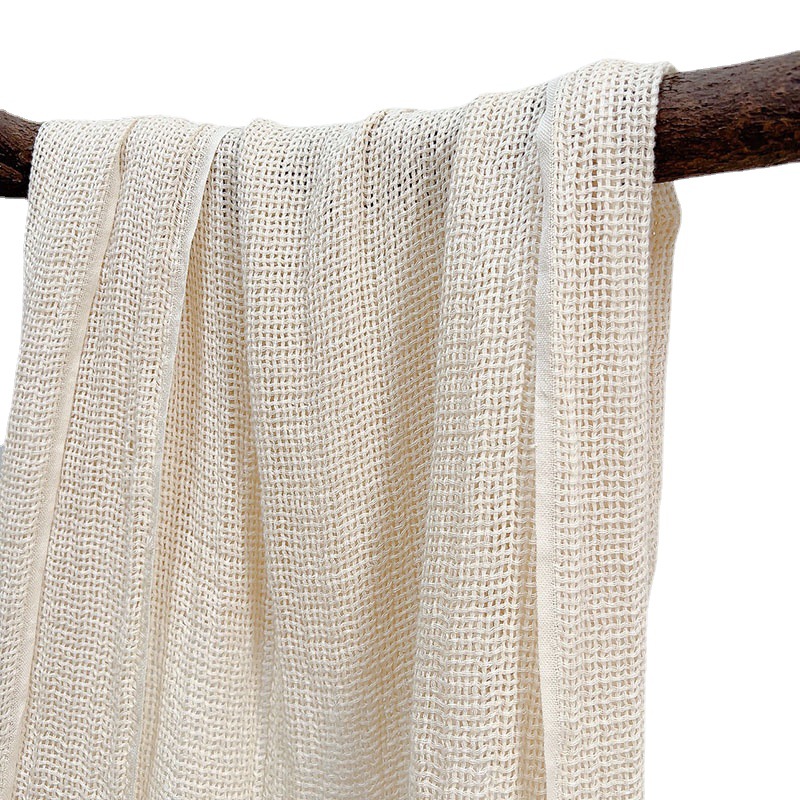 Beige Hollow Silk Cotton Mixed - Silk Painting Dye avis et prix