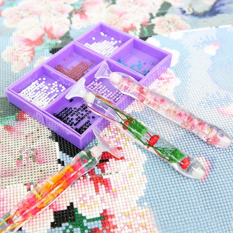 1set Flower Design Resin 5D Di - Art Craft Shop avis et prix