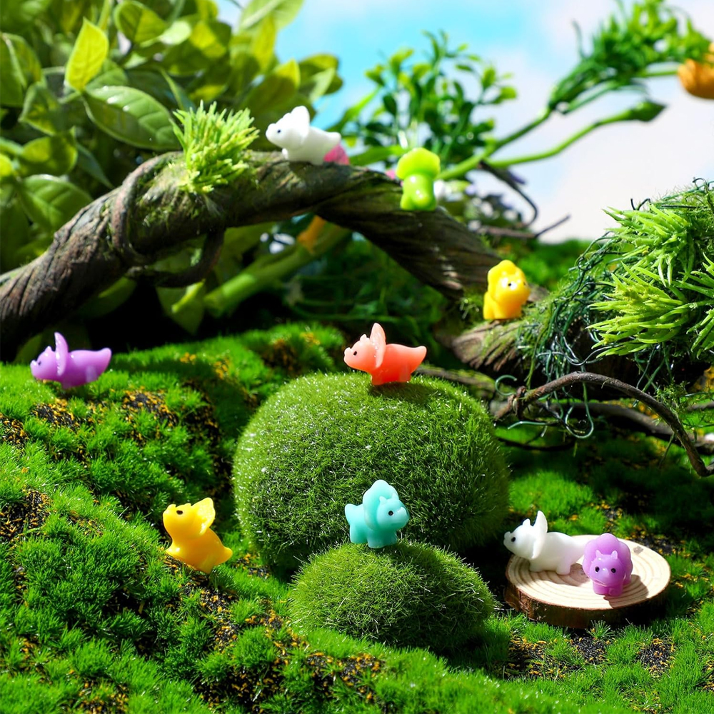 6/12pcs Mixed Color Mini Resin - Dinosaur And Craft avis et prix